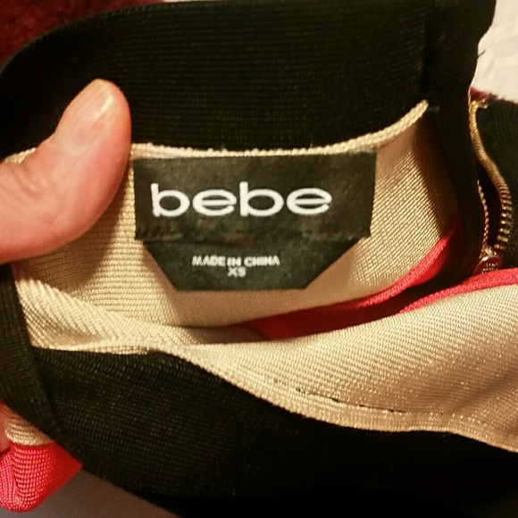 Bebe crop top and bandage skirt xs - Picture 2 of 4